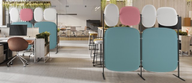 Snowgems sound absorbing freestanding penels